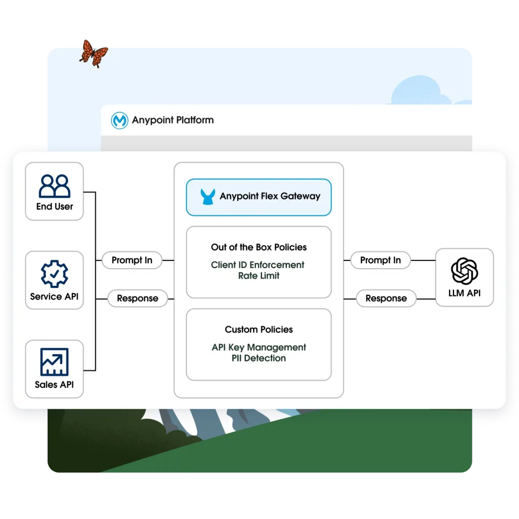Control and secure access to all APIs.